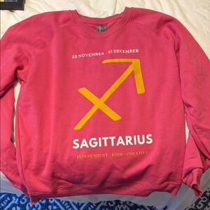 Sagittarius Pink Sweater